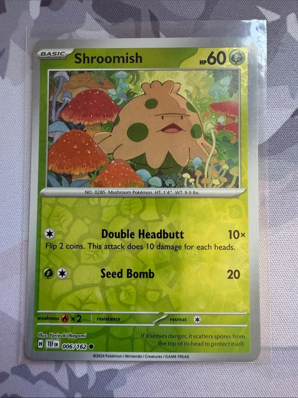 Shroomish & Breloom Evolution Reverse Holo Pokémon Card Lot | 3 Cards ✨5/$25✨